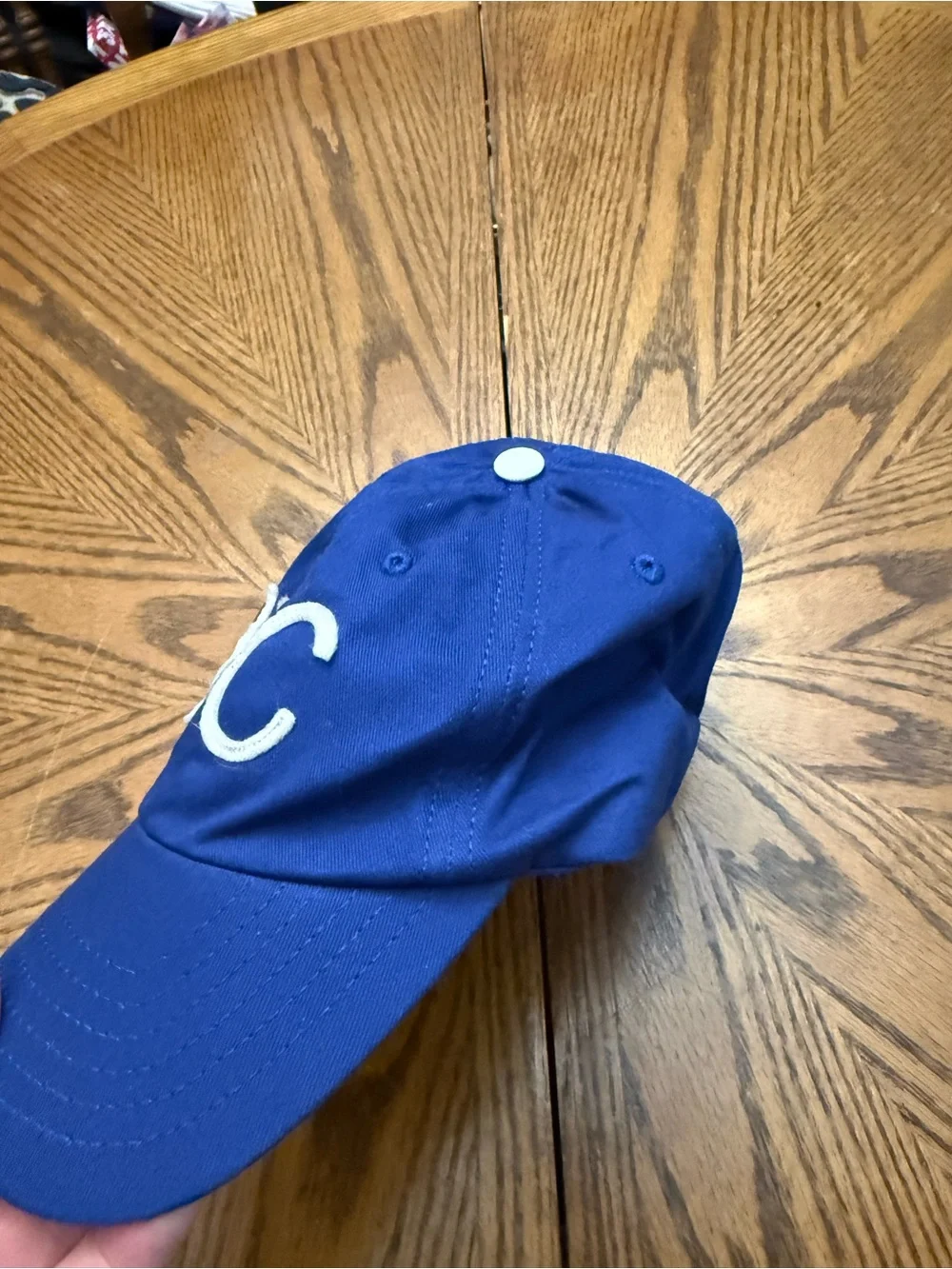 Sandlot Goods Blue KC Embroidered Baseball Cap